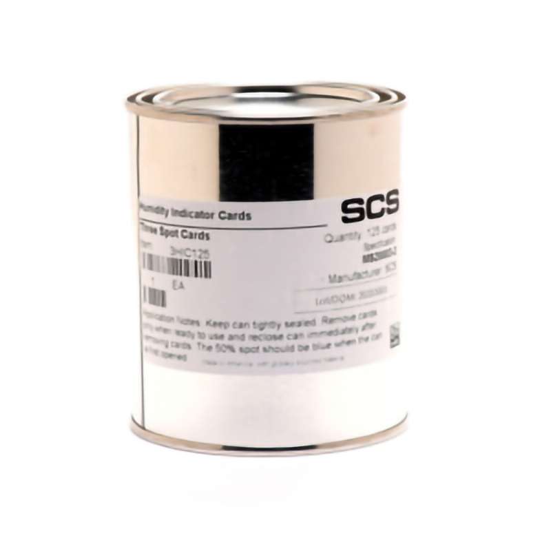 3 Spot Humidity Indicator Card, 2 x 3 in., 125/Can